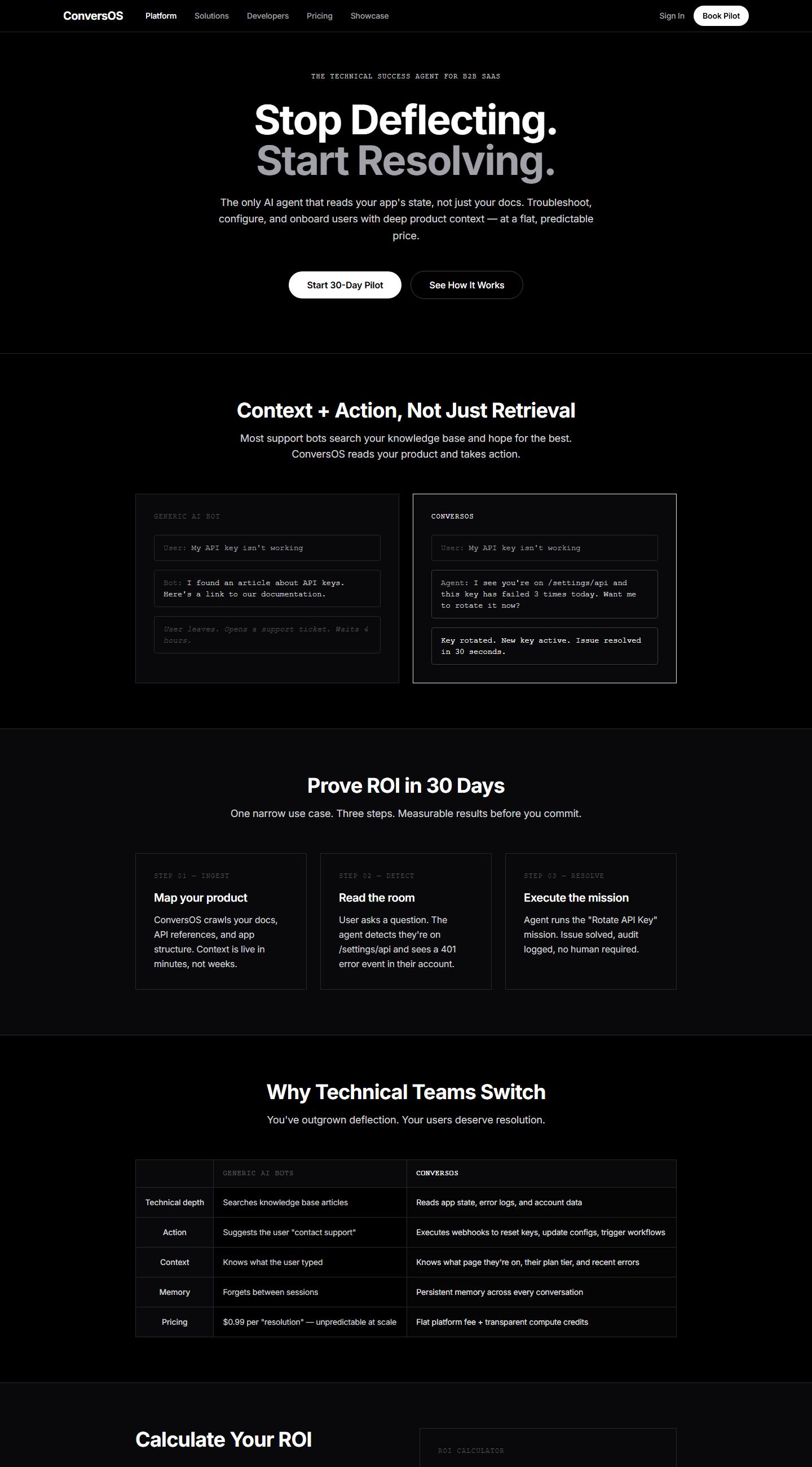 Conversos — full-page capture